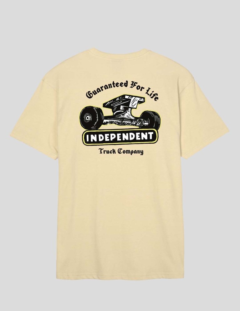 T-shirt INDEPENDENT gfl truck co tee sand